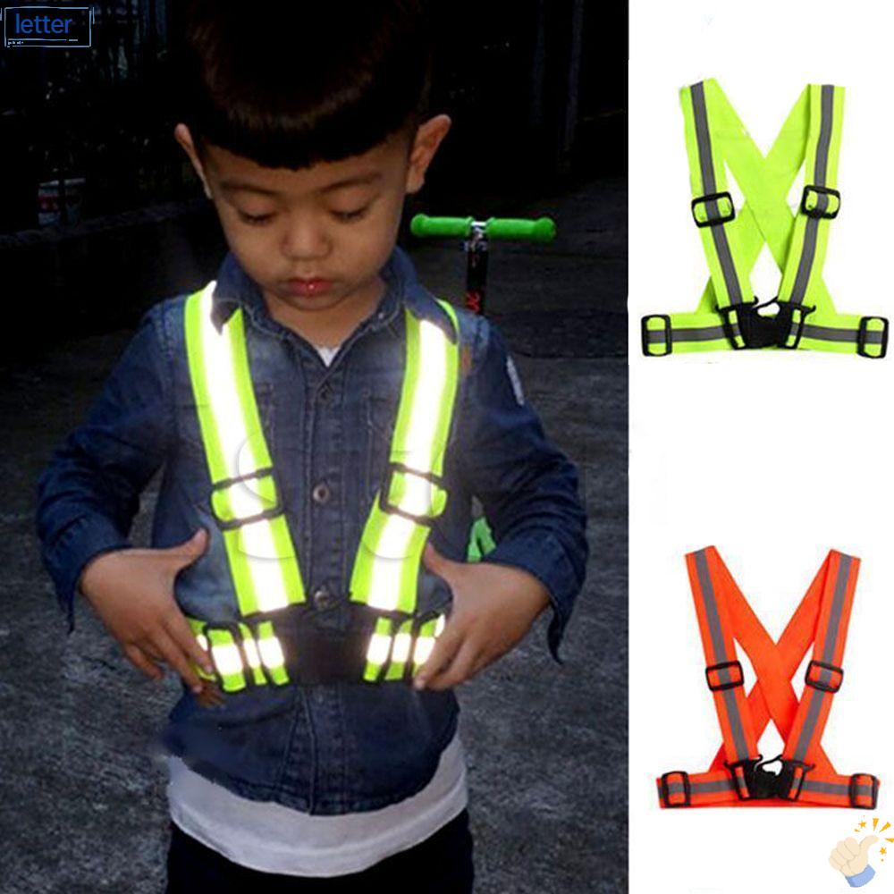 LET Áo Bảo Hộ Phản Quang Rộng 4cm An Toàn Cho Bé