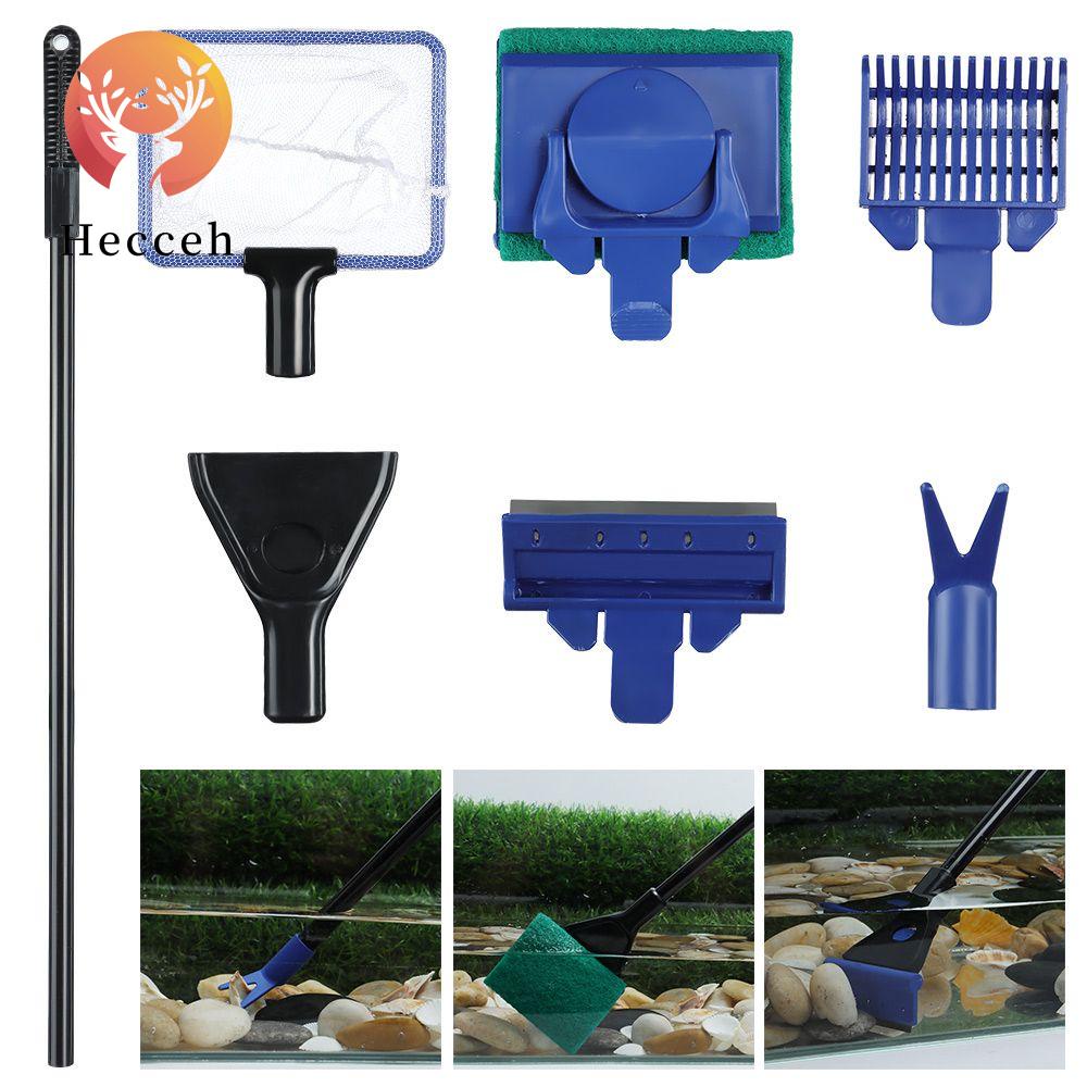 HECCEH Bộ Dụng Cụ Vệ Sinh Kính Bể Cá Tiện Lợi
