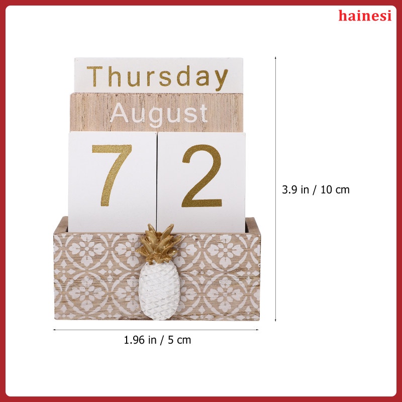 Giá Đỡ Lịch Để Bàn Bằng Gỗ Dùng Trang Trí Nhà Cửa / Văn Phòng