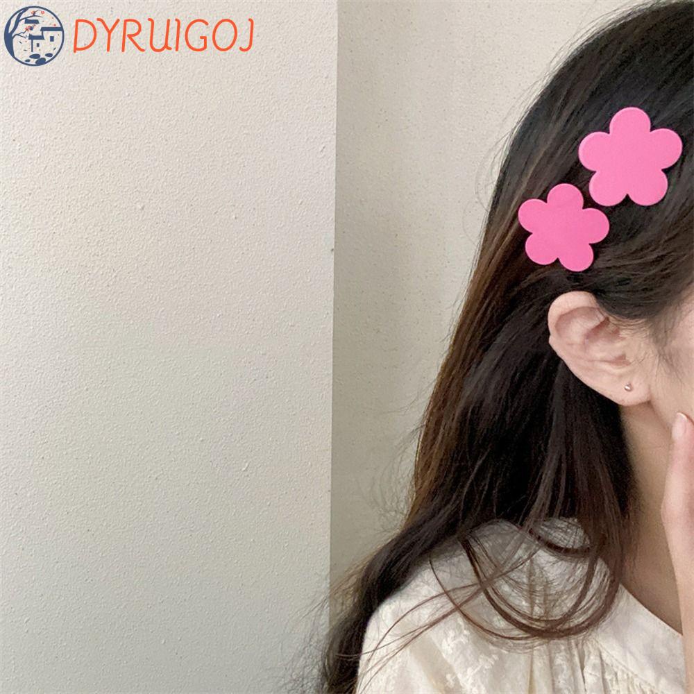 DYRUIDOJ Kẹp Kim Loại Nhỏ Hình Hoa Phong Cách Hàn Quốc Dùng Làm Đạo Cụ Chụp Ảnh