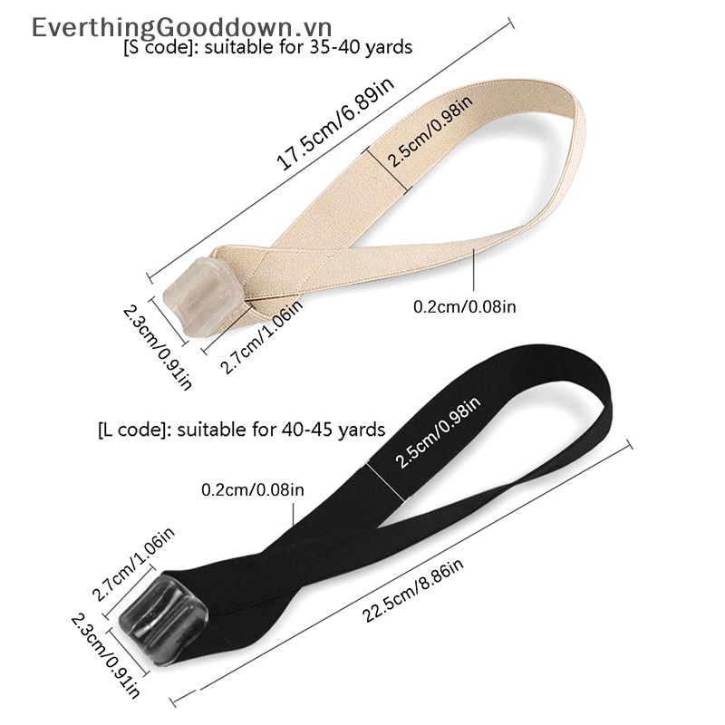 Everthinggooddown Đai Đeo Định Hình Ngón Chân Cái Bằng Silicon Giảm Đau