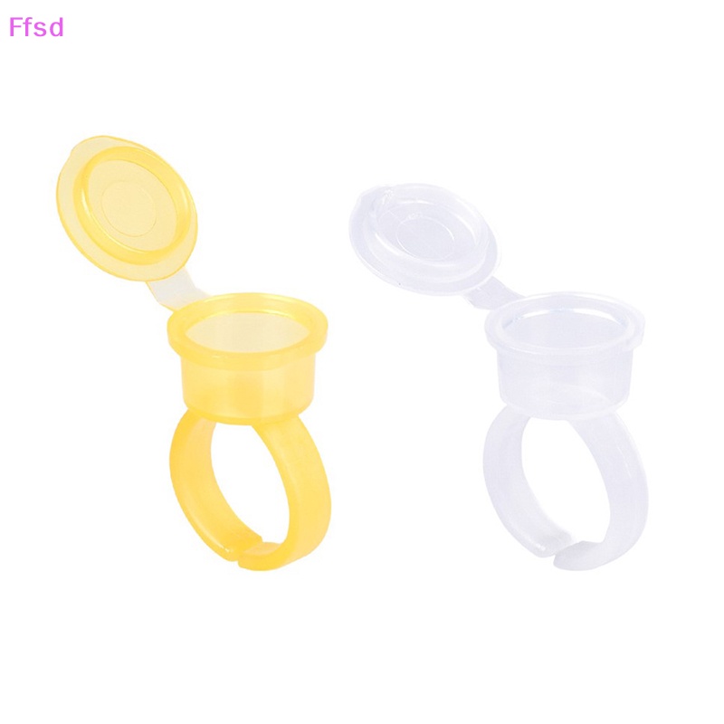 Bộ 50 Cốc Đựng Mực Xăm Có Nắp Đậy Dùng Một Lần Tiện Dụng