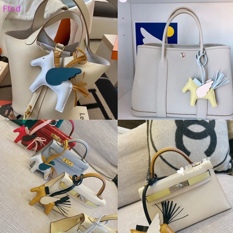 {Ffsd} Móc Treo Chìa Khóa Bằng Da PU Hình Ngựa Nhiều Màu Trang Trí Túi Xách Nữ * Bán Chạy