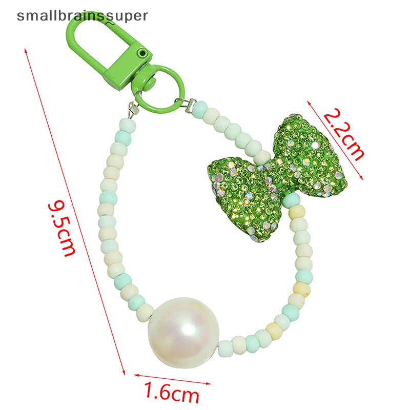 Móc Khóa Nhỏ Hình Nơ Đính Đá Kim Cương Dễ Thương Dành Cho Nữ