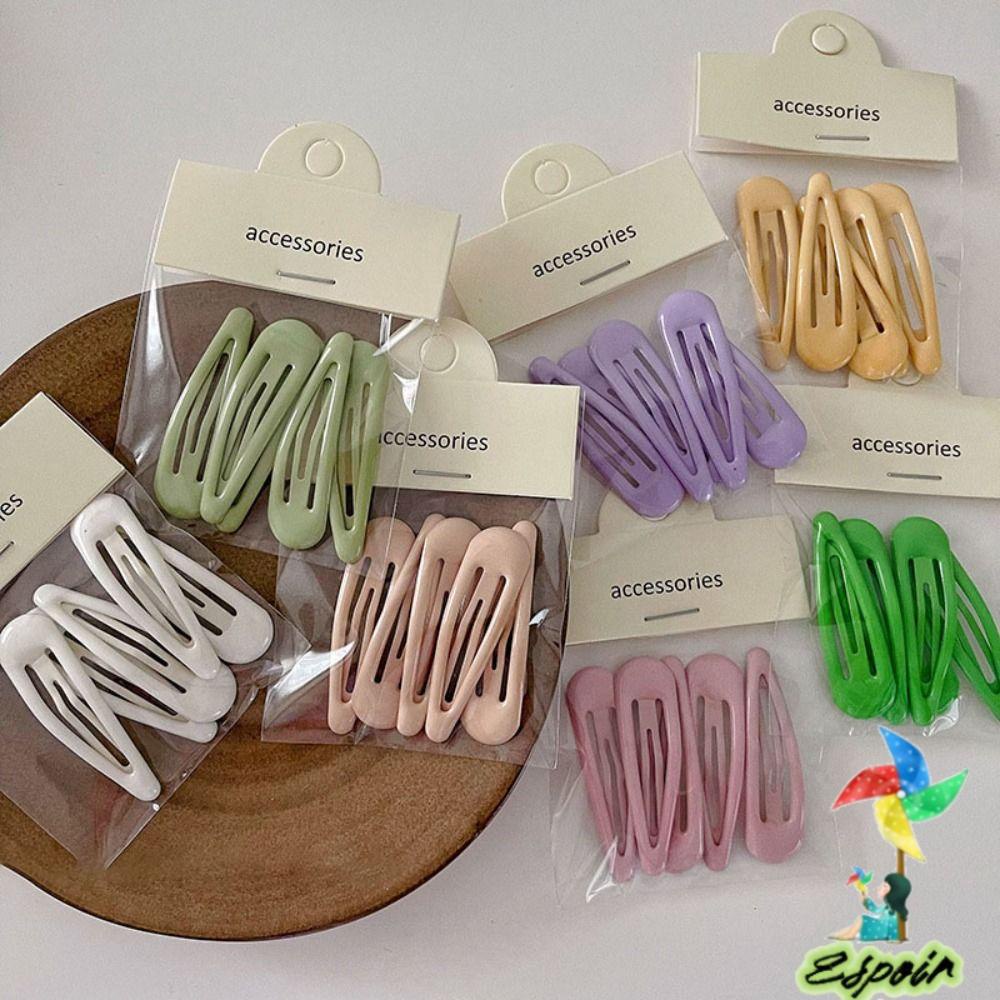 ESPO Set 20 Kẹp Tóc Hình Giọt Nước Phong Cách Cổ Điển Cho Nữ