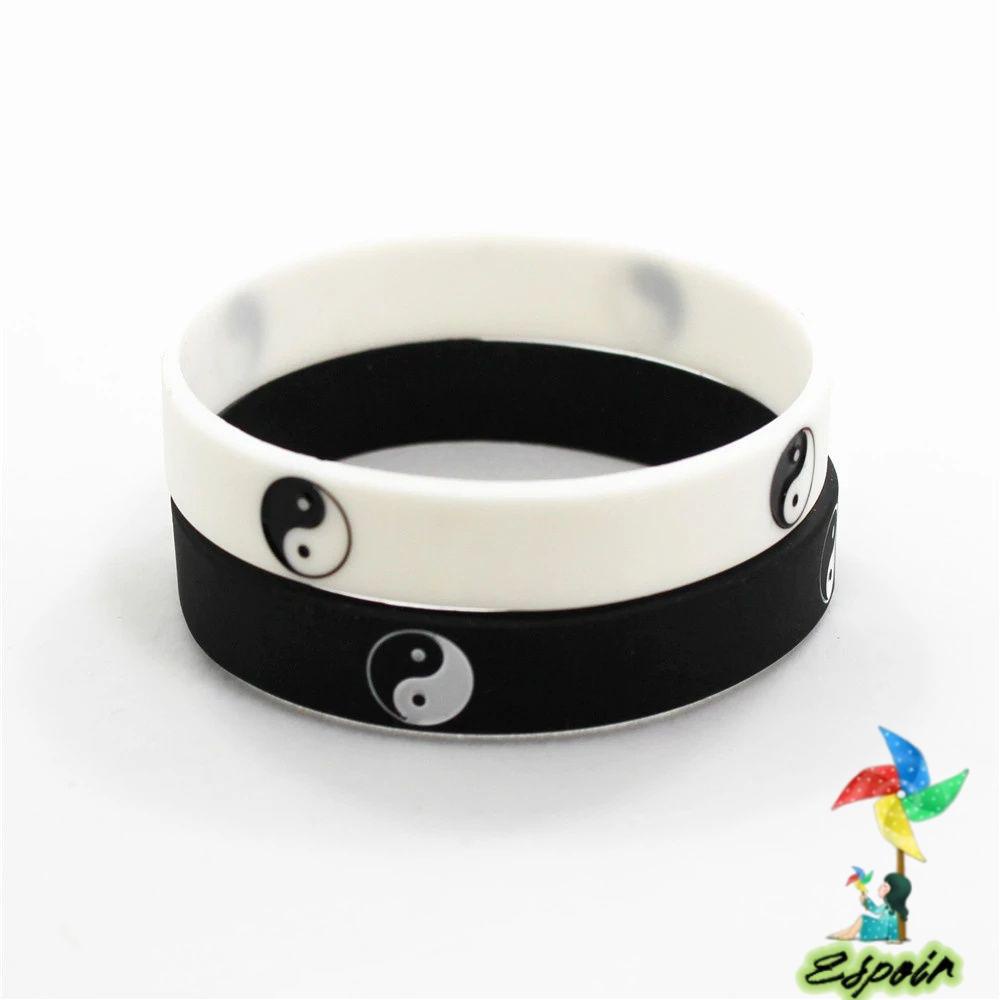 ESPO Vòng Đeo Tay Silicone Thái Cực Quyền Nhảy Múa Đường Phố Cá Tính