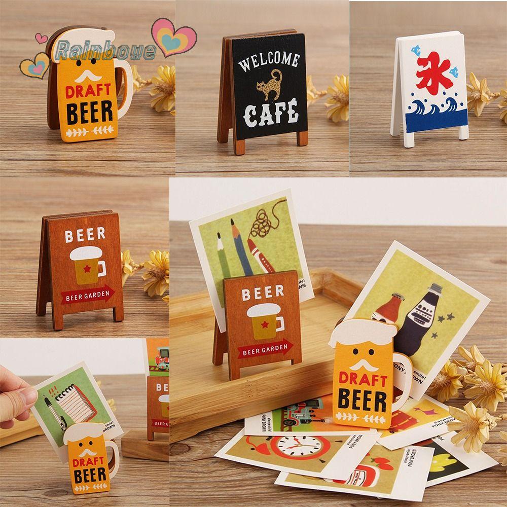 RAINBOW Set 4 Kẹp Giấy Gắn Ảnh Trang Trí Tiệc Thời Trang