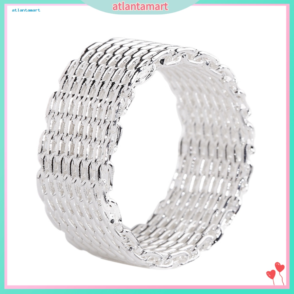 Túi Đựng Đồ Dùng Cao Cấp Tiện Dụng| Nhẫn Mạ BạC DạNg LướI Xinh XắN