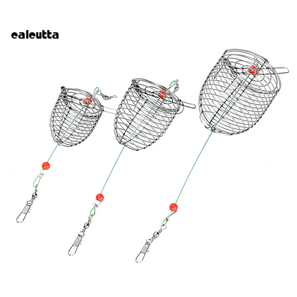 Lồng Đựng Mồi Câu Cá Bằng Thép Không Gỉ Chống Mòn Có Thể Tái Sử Dụng