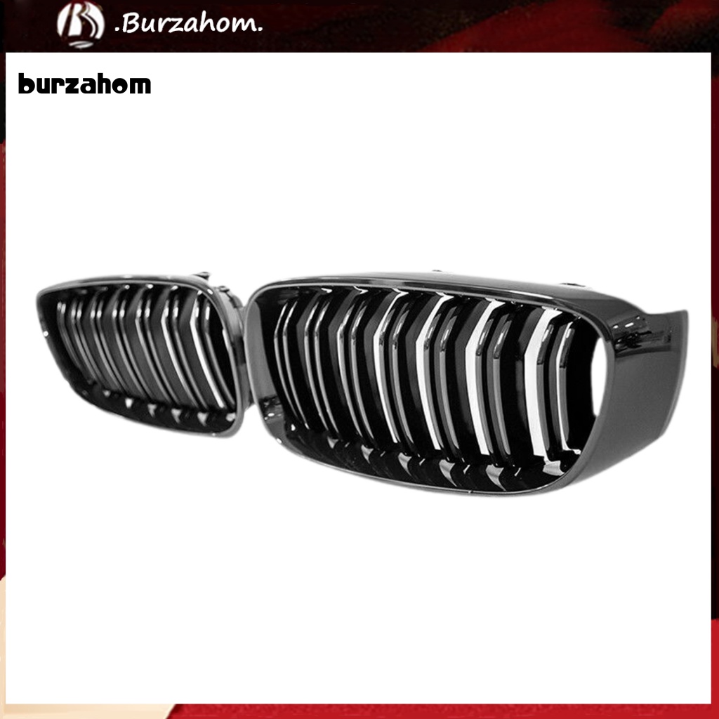 1 Cặp Lưới Tản Nhiệt Màu Đen Bóng Thay Thế Trực Tiếp Dành Cho Xe Hơi 51137294803 51137294804 Phụ Kiện Chuyên Dụng Cho Xe BMW 3 Series F34 GT 14-16