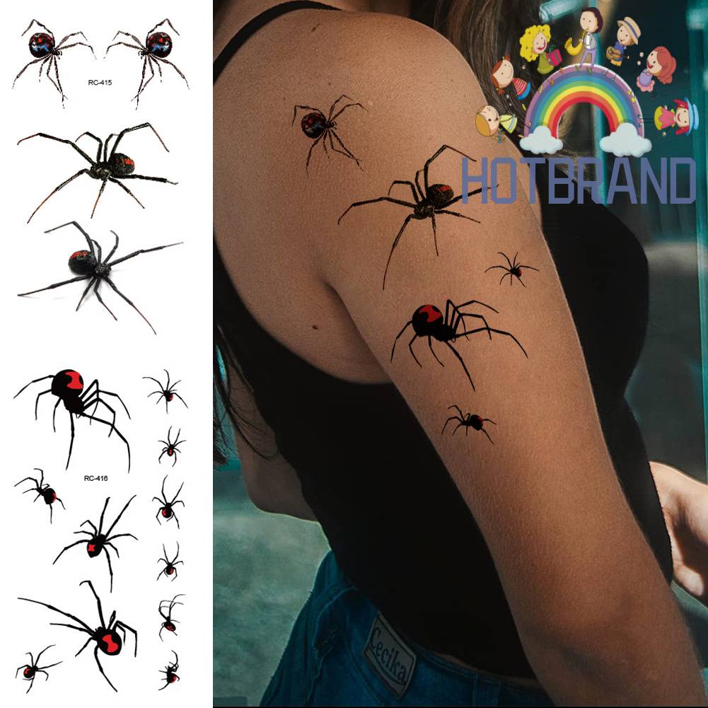 Set 20 Hình Xăm Dán 3D Chống Nước Độc Đáo Cá Tính