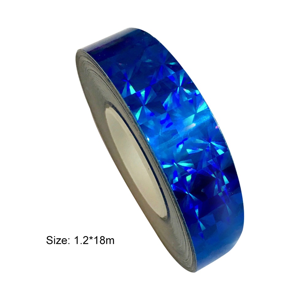 Cuộn Băng Keo Dán Mồi Câu Cá Hình Vuông Lấp Lánh 12Cmx18M