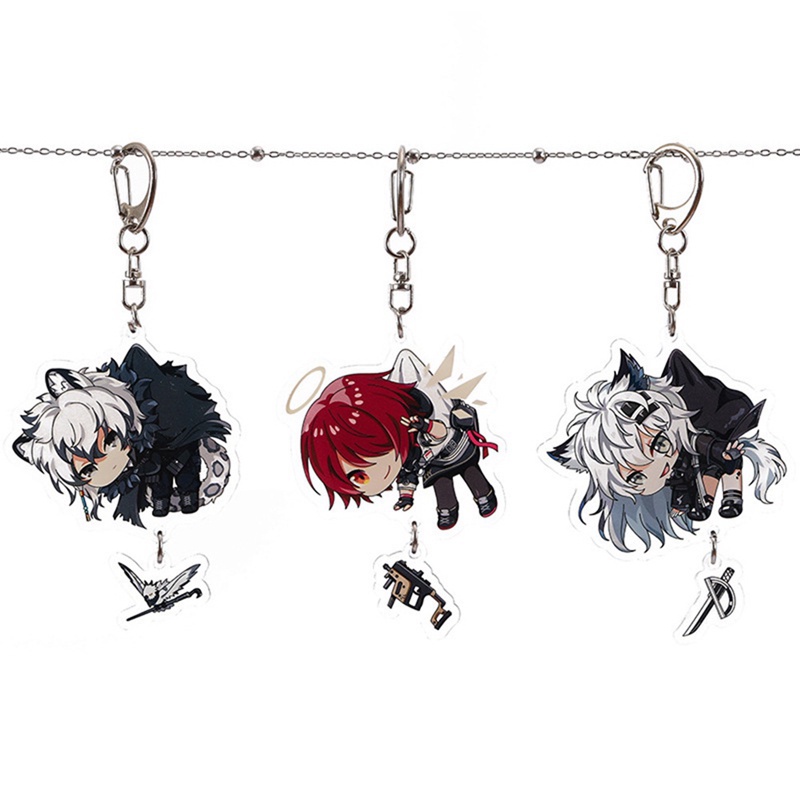 Móc Khóa Hình Nhân Vật Anime Tomorrow Ark Hai Mặt Bằng Acrylic Dễ Thương