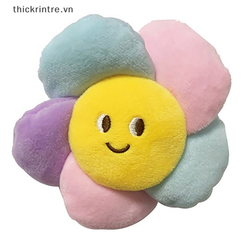 Búp Bê Nhồi Bông Hình Hoa Hướng Dương Mặt Cười 12CM Nhiều Màu Sắc Sáng Tạo