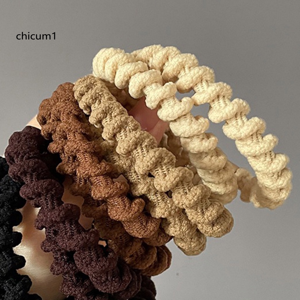 Set 4 / 5 Dây Cột Tóc Co Giãn Nhiều Màu Sắc Thời Trang Dành Cho Nữ