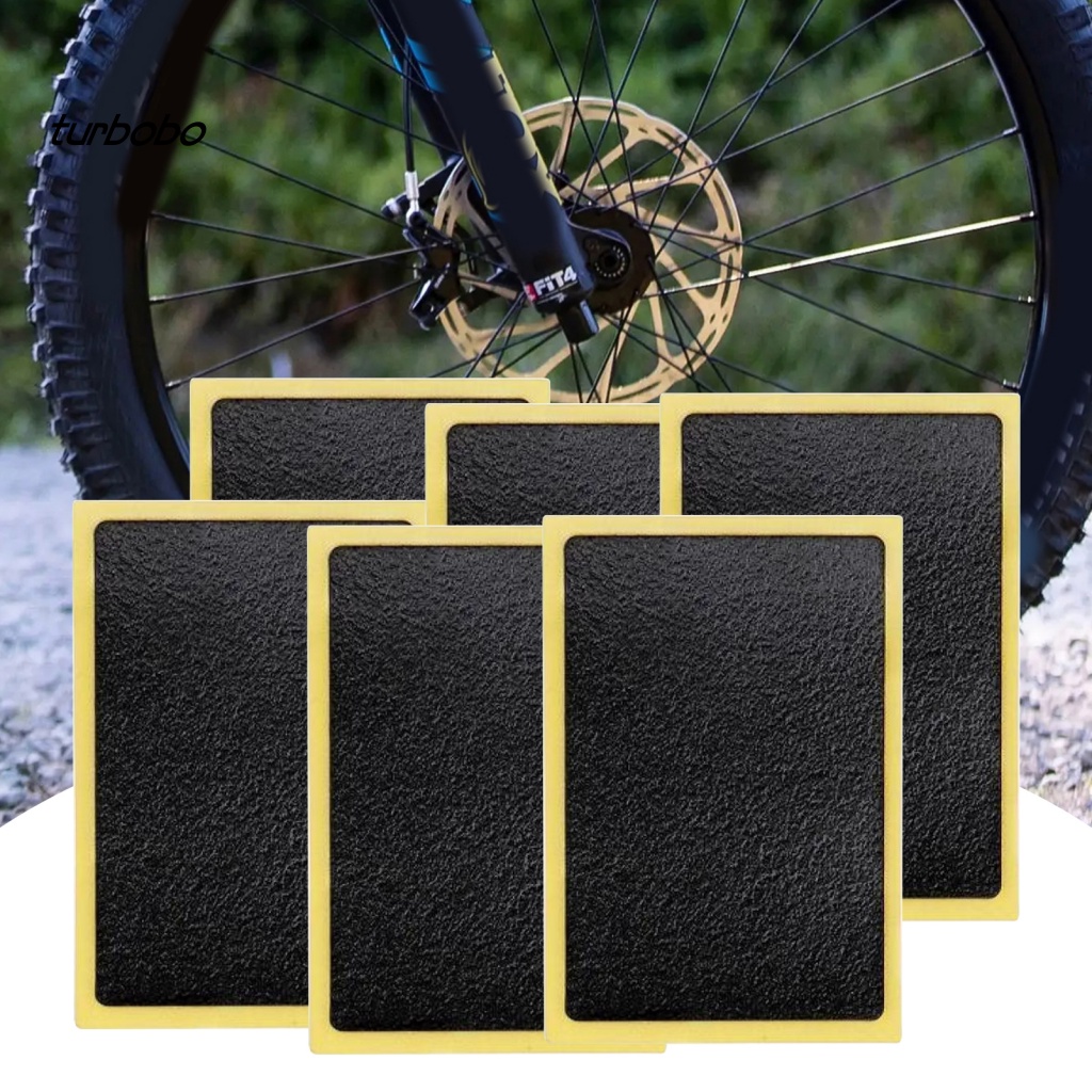 Tur Bobo Set 6 Miếng Vá Lốp Xe Đạp Bằng Cao Su Không Keo Siêu Chắc