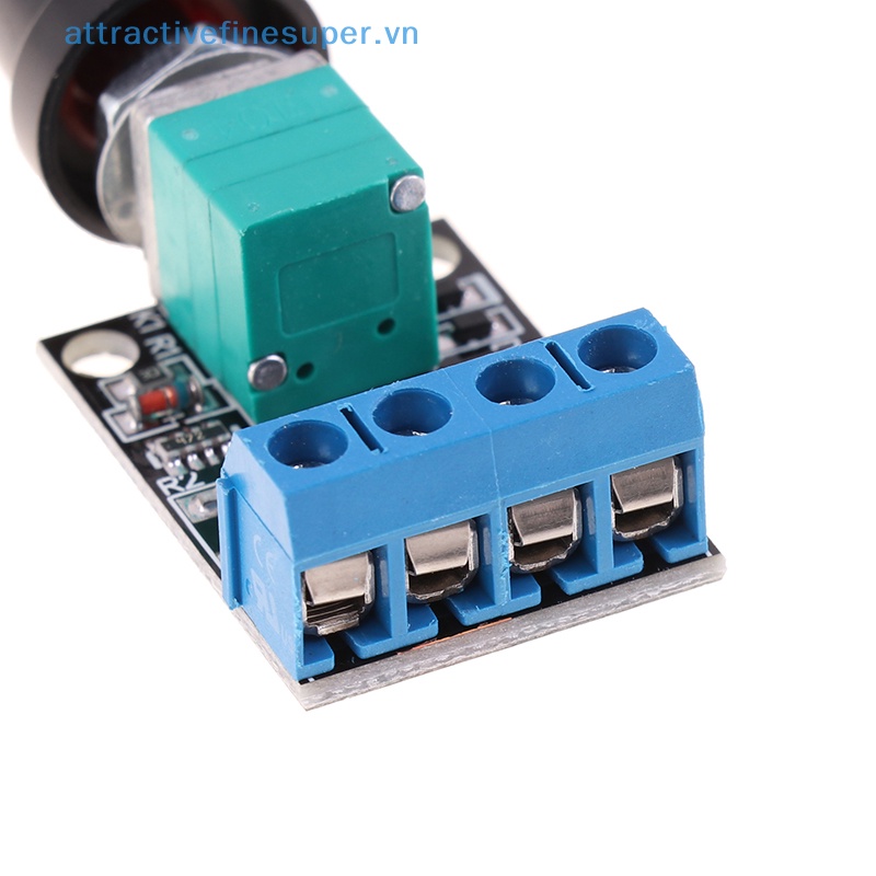 Mô-đun Điều Chỉnh Tốc Độ Động Cơ Điện Áp Thấp DC 5V-16V 10A PWM