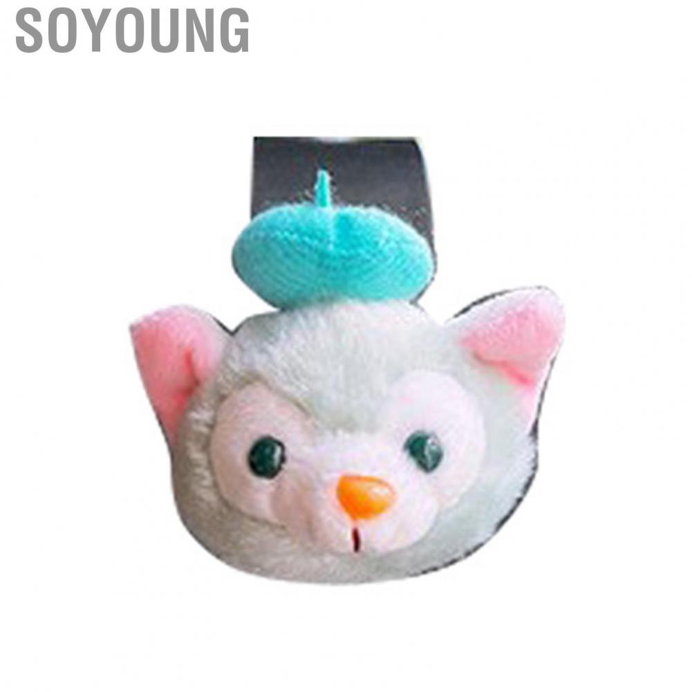 Soyoung Hooks Lovely Cartoon Shape Strong Load Bearing  Portable Backrest Hanger for Auto