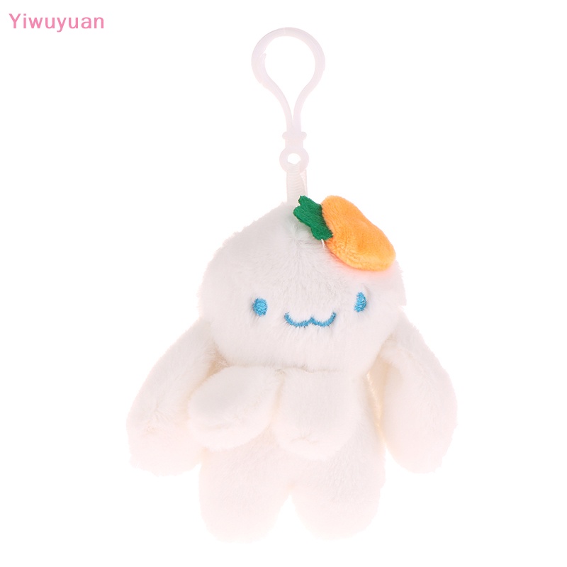 Búp Bê Nhồi Bông Hình Thỏ Và Cà Rốt Dễ Thương Trang Trí Ba Lô / Móc Khóa Mới