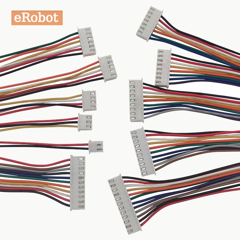 Set 10 Đầu Nối Dây JST XH2.54 XH 2.54mm Dài 20cm 26AWG
