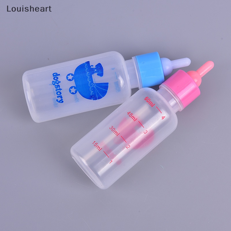 Set 7 Bình Sữa Ăn Kèm Núm Ti Giả Thay Thế Cho Thú Cưng TFG Louisheart