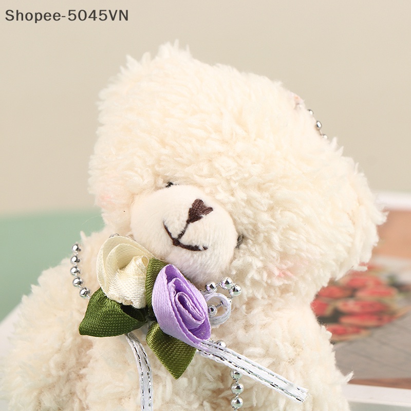 [Hàng Có Sẵn] Móc Khóa Gấu Bông Mềm Mại Đáng Yêu Sáng Tạo Và Thay Thế Cho Túi Xách Nữ (H)