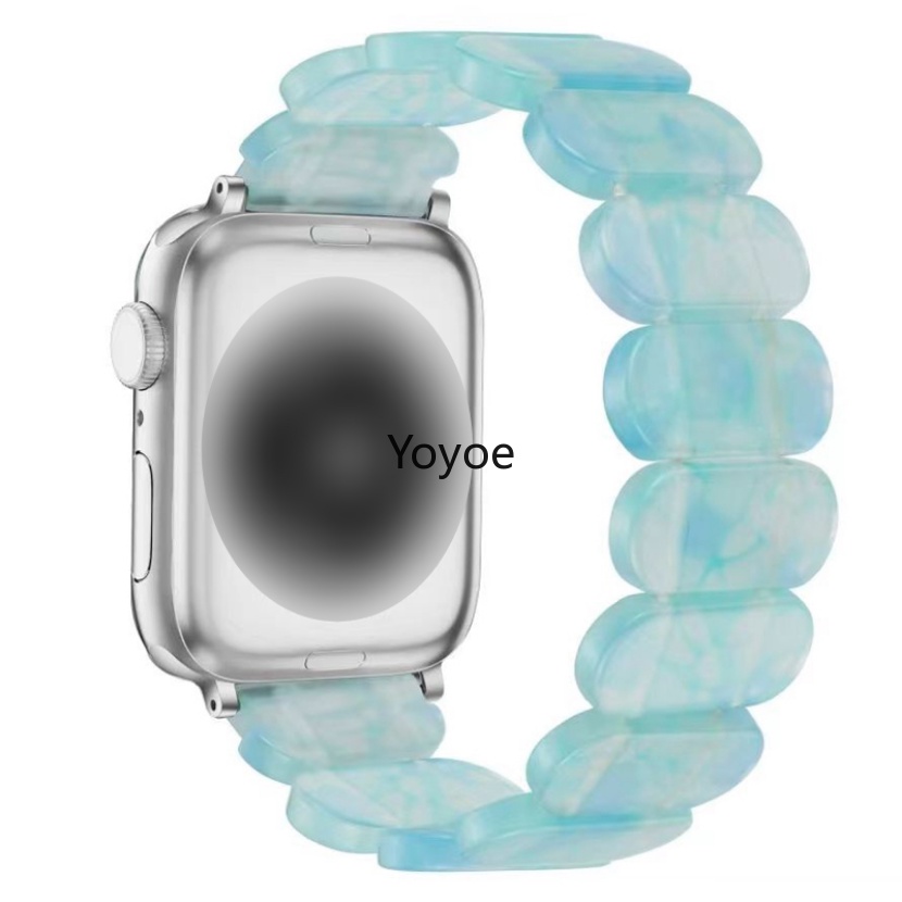 Dây Đeo Thay Thế Bằng Nhựa Co Giãn Cho Apple Watch 49mm 44mm 40mm 45mm 41mm 38mm 42mm iWatch Series 3 4 5 6 Se 7 8 Ultra