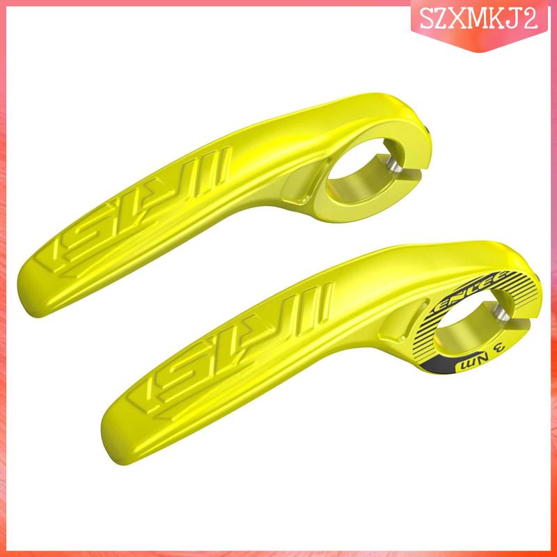 1 Cặp Bọc Tay Lái Xe Đạp Leo Núi Bằng Nhựa PP 22.2mm Trọng Lượng Nhẹ