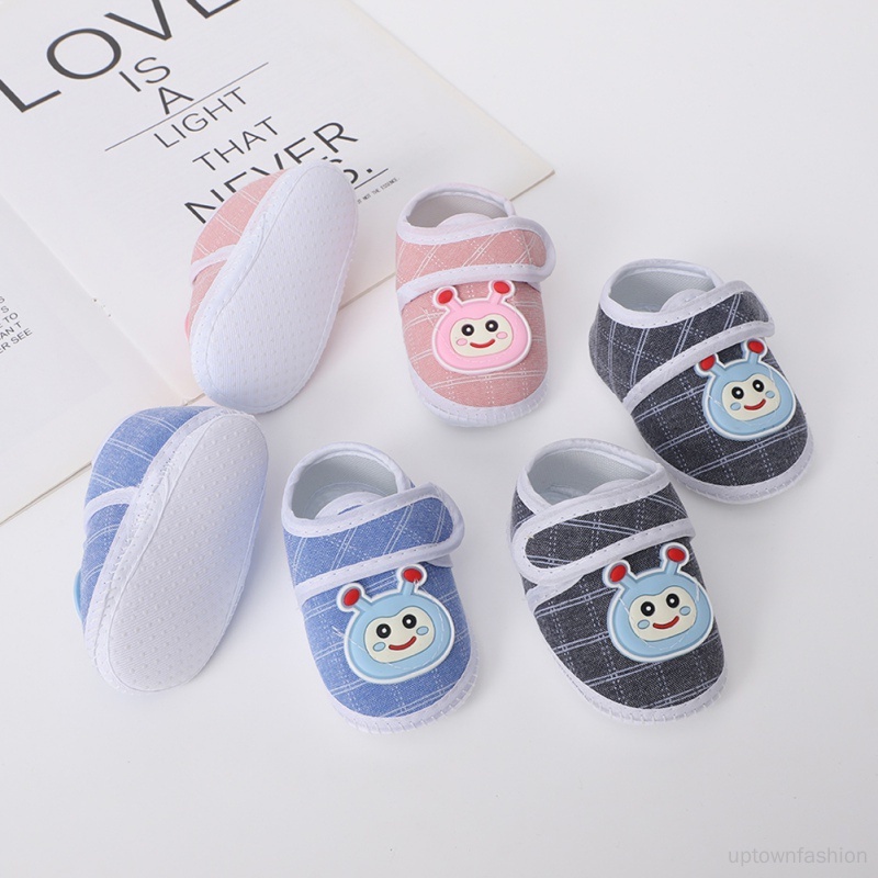 Giày Vải Canvas Siêu Nhẹ Thời Trang Mùa Hè Cho Bé Tập Đi