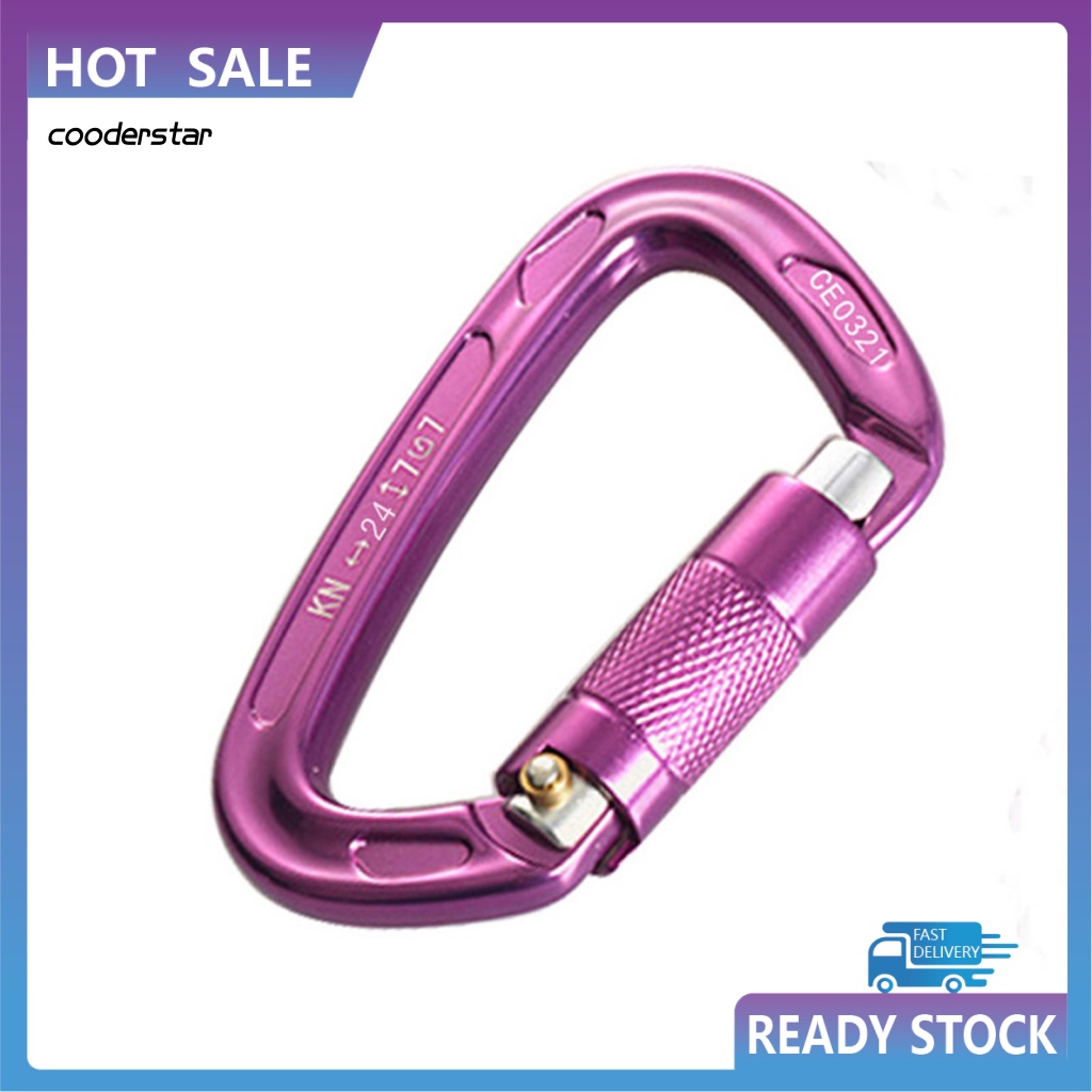 Móc Carabiner Bằng Hợp Kim Nhôm Đa Năng Dùng Leo Núi