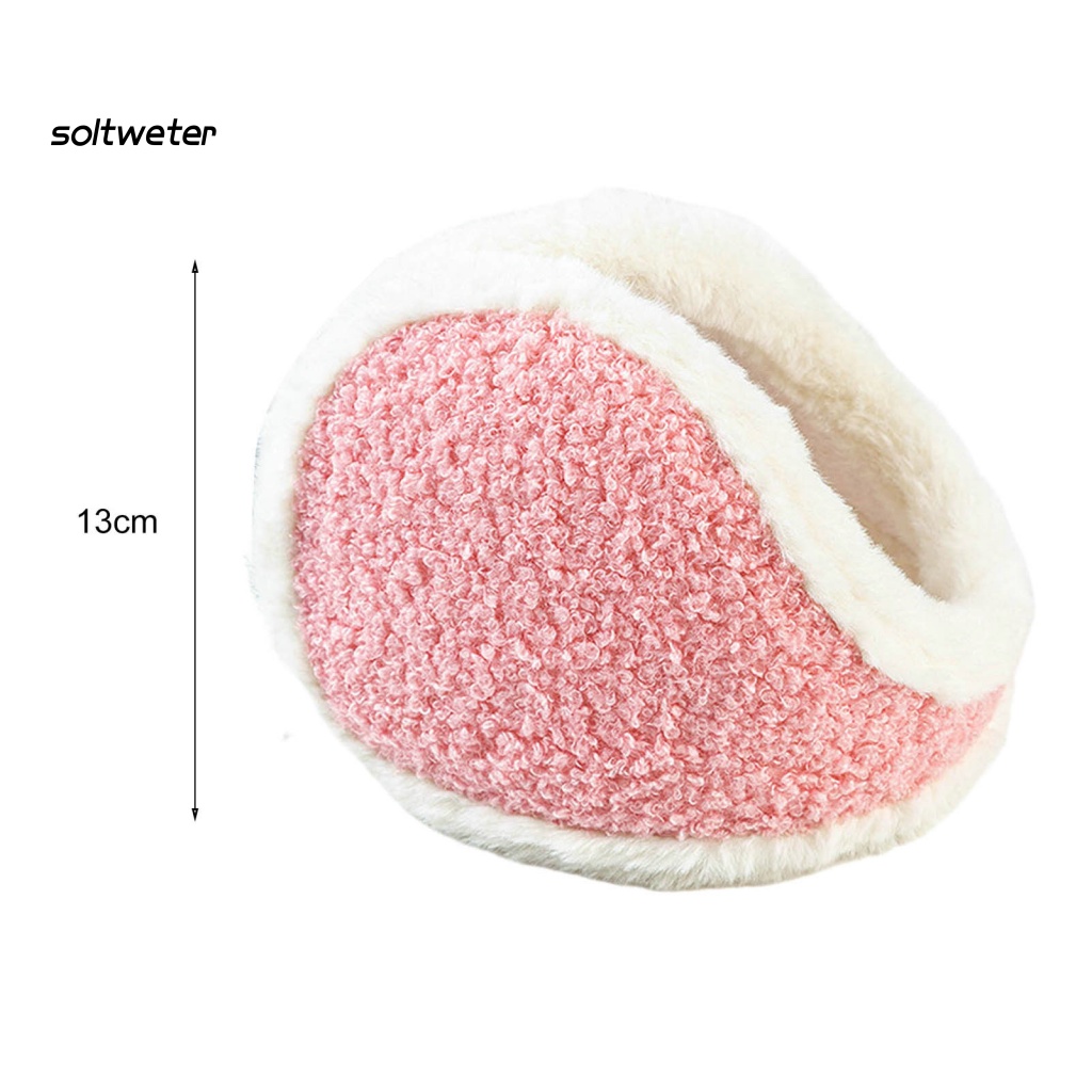 Bông Chụp Tai Giữ Ấm Dày Dặn Co Giãn Dễ Thương Thời Tiết Mùa Đông Cho Nữ