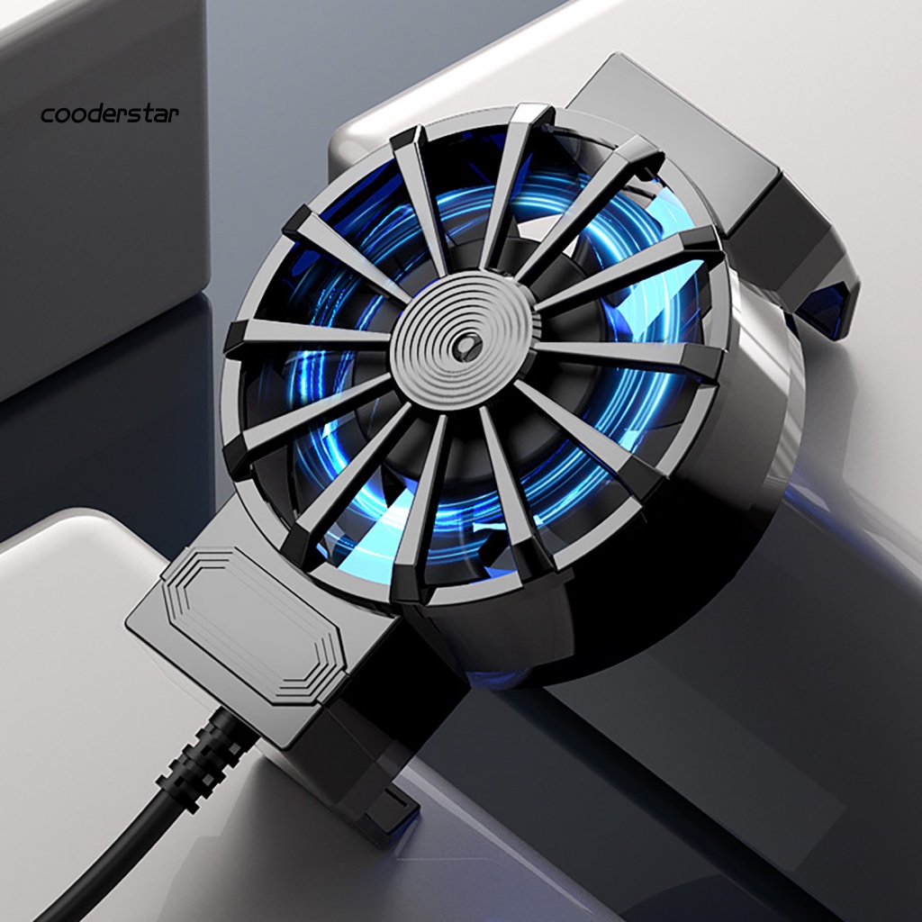 Quạt Tản Nhiệt Làm Mát Turbo Hurricane Chống Trượt Tùy Chỉnh Nhiều Góc Tiện Dụng Cho Điện Thoại Sm
