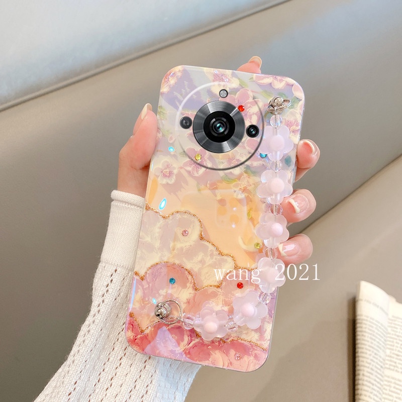 Ốp Điện Thoại Mềm Họa Tiết Tranh Sơn Dầu Ánh Xanh Cho Realme11 Pro Realme 11 Pro + Plus 5G 2023 Realme 11 Pro 5G