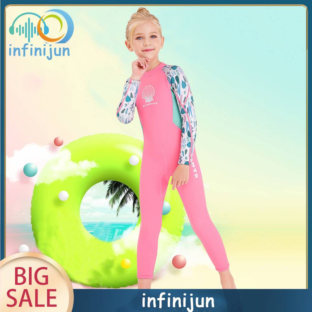 Bộ Đồ Bơi Giữ Ấm Dày 2.5MM Cho Bé