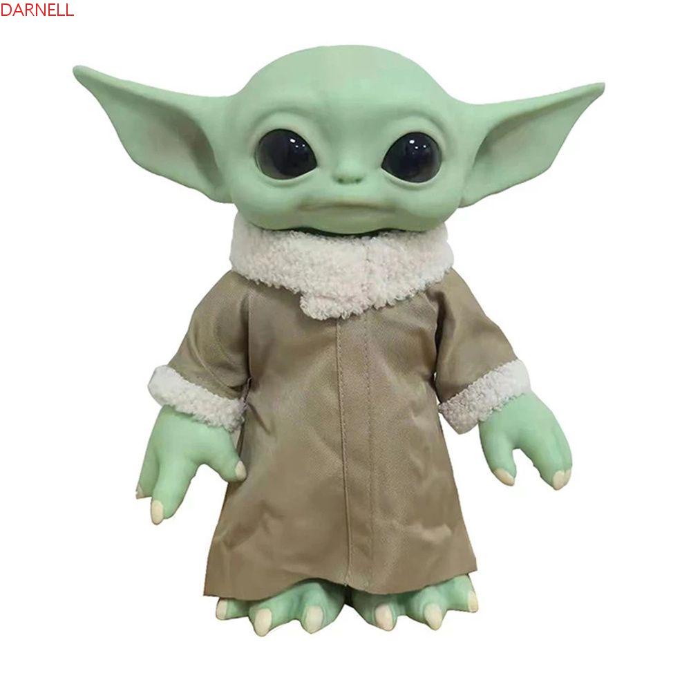 DARNELL Mô Hình Búp Bê Yoda Bằng PVC 27cm