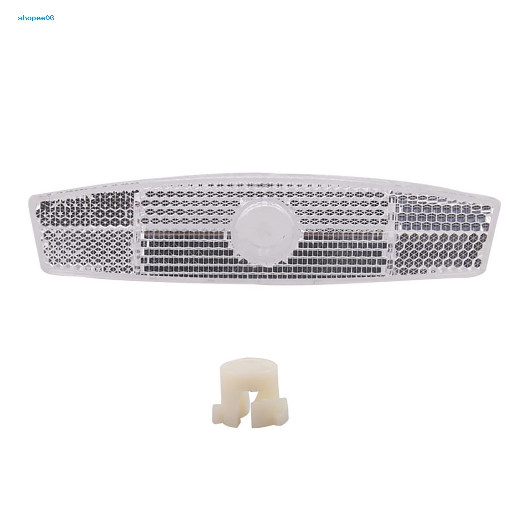 Tấm Phản Quang Cảnh Báo Viền Nhựa Độ Bền Cao Chống Rỉ Sét Cho Xe Đạp