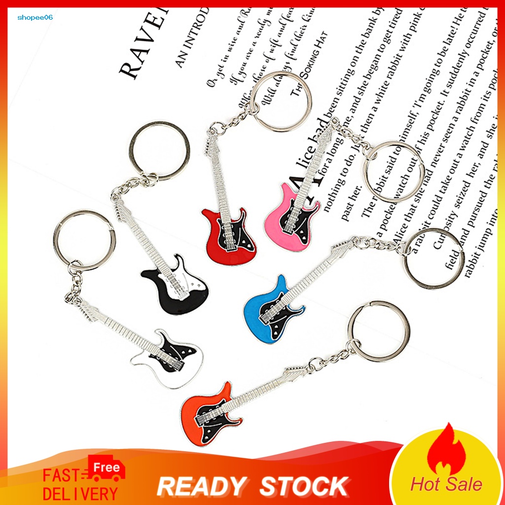 Móc Chìa Khóa Bằng Kim Loại Nhiều Màu Sắc Dùng Trang Trí Đàn Guitar