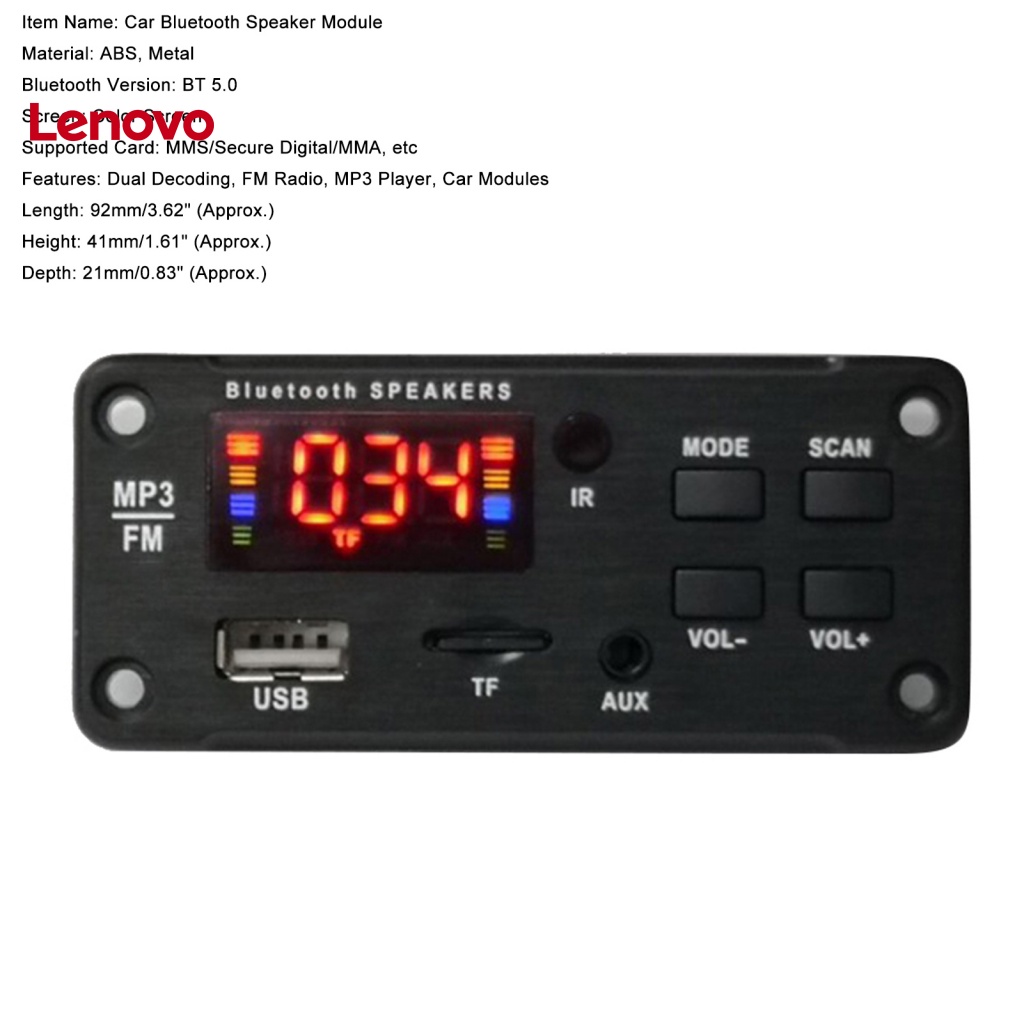 Bảng Giải Mã Bluetooth JQ-D022BT 50 Độ Nhạy Cao Tiện Dụng