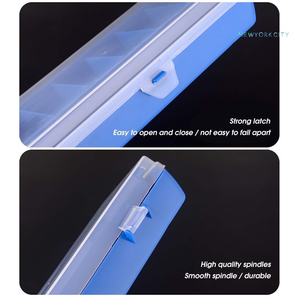 Hộp Đựng Mồi Câu Cá NY-Tough Hai Tầng Gọn Nhẹ