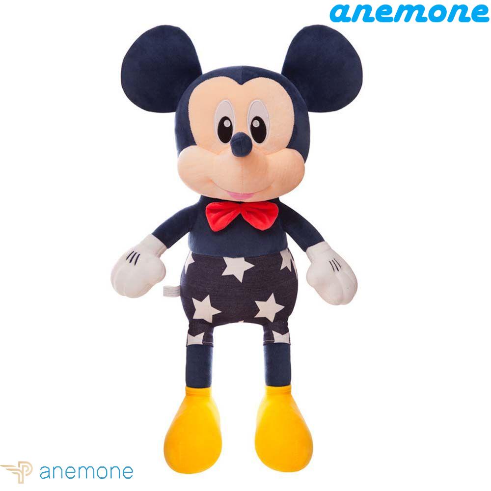 ANEMONE Thú Nhồi Bông Hình Chuột Mickey Mềm Mại Trang Trí Nhà Cửa
