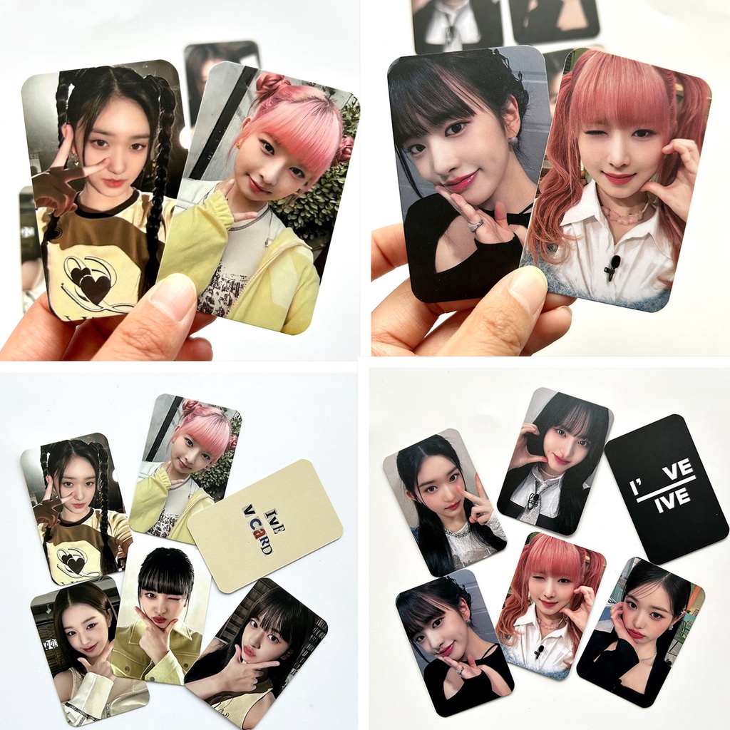 Set 6 Tấm Ảnh Lomo Card REI LIZ LEESEO WONYOUNG GAEUL