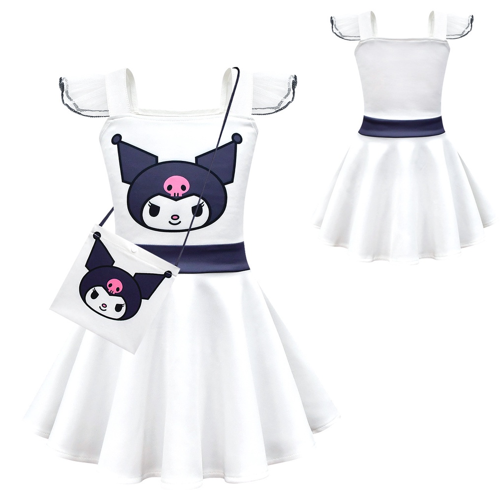 Đầm Múa Ba Lê Kuromi Mùa Hè Mới Cho Bé Gái
