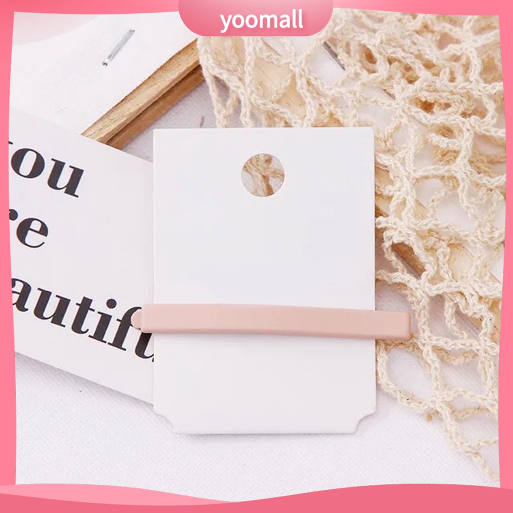 Set 10 Kẹp Tóc Co Giãn Cố Định Tóc Chống Nứt / Trượt Tiện Dụng Cho Nữ