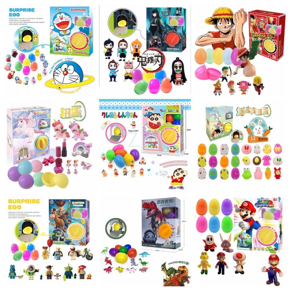 GIOVANNI 1 Bộ Đồ Chơi Trứng / Khỉ / Khủng Long / Doraemon Tự Động Dành Cho Trẻ Em