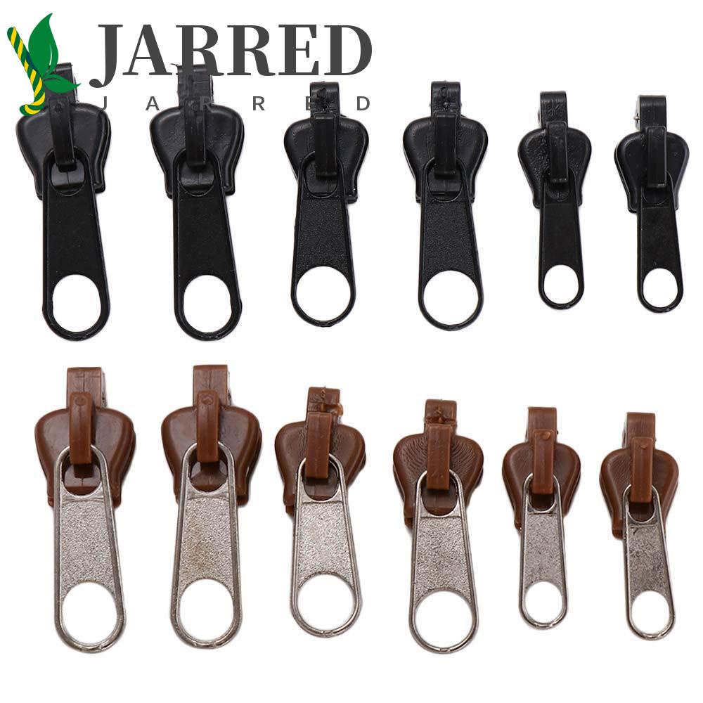 JARRED Bộ Dụng Cụ Khóa Kéo Bằng Nhựa Thay Thế Sửa Chữa May Vá