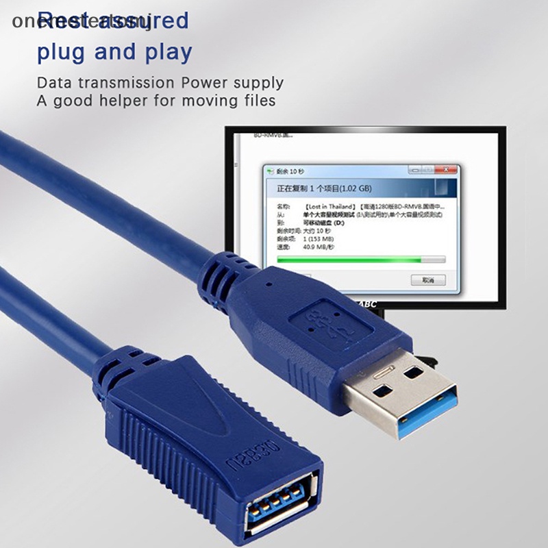 Onemetertomj Cáp Mở Rộng USB 3.0 3.0 OTG Cho PC TV USB3.0