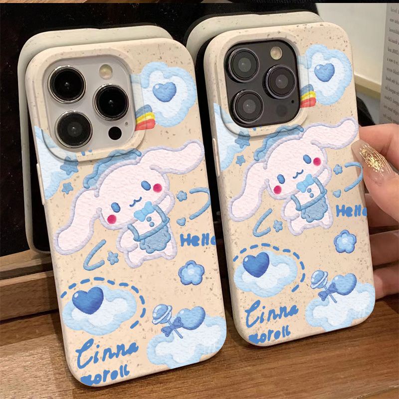 Ốp Điện Thoại Dẻo Họa Tiết Hoạt Hình Chú Chó Cinnamon Dễ Thương Chống Sốc Cho Iphone11Iphone128 ZG1Z 7 14pro13 maxplus