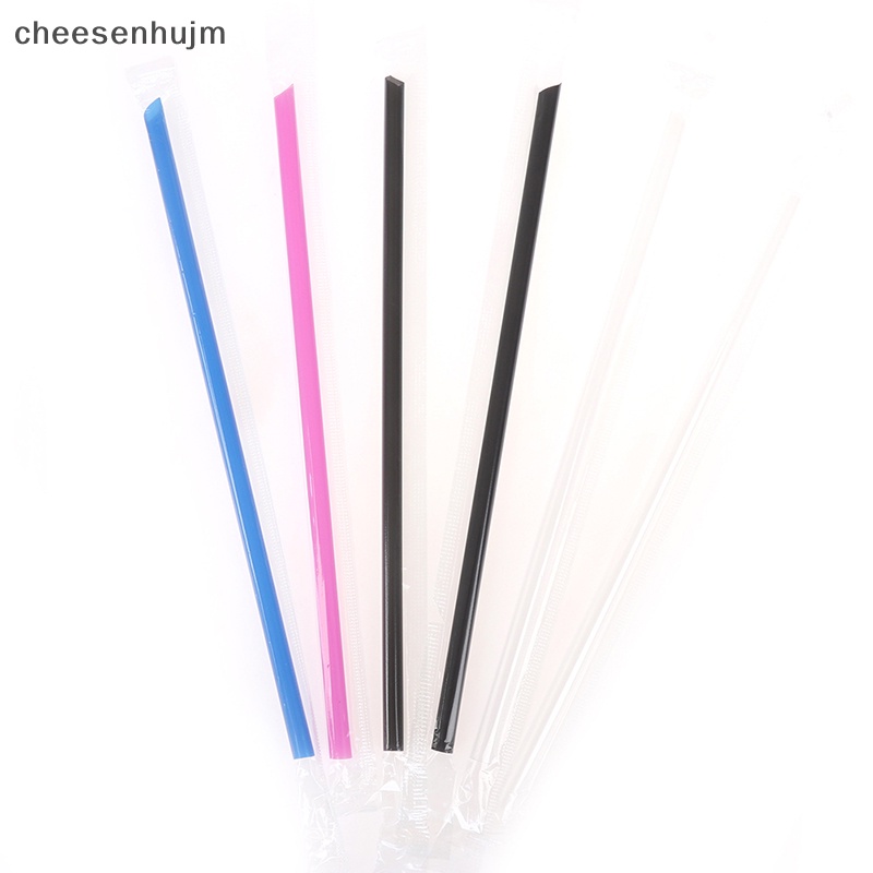 Bộ 100 Ống Hút Nhựa Pp Trong Suốt Dùng Cho Các Bữa Tiệc