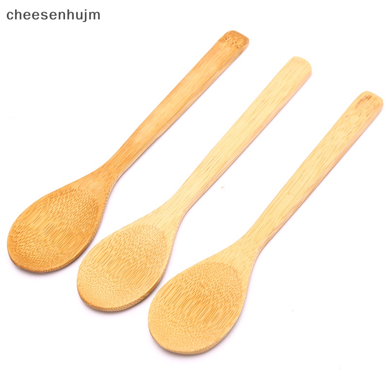 Muỗng Múc Canh / Trà / Cà Phê Bằng Tre Hình Tròn Tiện Dụng Cho Nhà Bếp