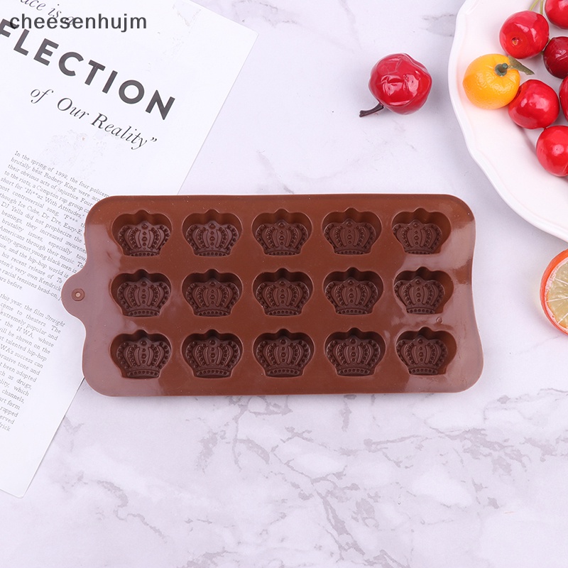 1 Khuôn Silicon Làm Đá / Sô Cô La 15 Lỗ DIY